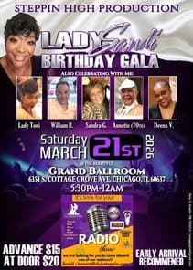 LADYSandi BIRTHDAY GALA